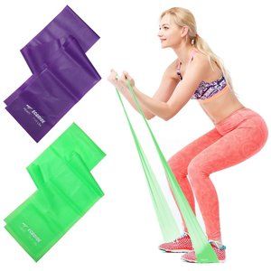 2 pack Exercise Bands, Light Resistance & Heavy Resistance